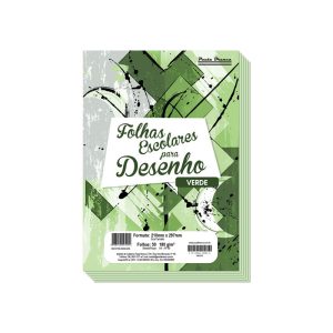 Papel desenho verde