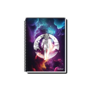 Capa do carderno da coleção Rox, caderno cpa dura, universitario, 1/4, 1/8, desenho com várias materias e quantidade de folhas. Coleção Pauta Branca.